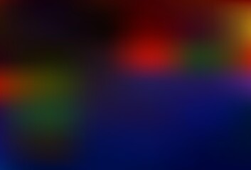 Dark Blue, Red vector blurred bright pattern.