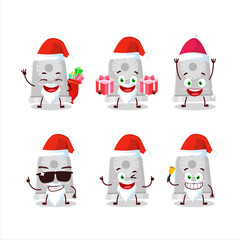 Santa Claus emoticons with time kitchen cartoon character