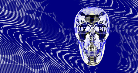 Digital Artwork - Totenschädel