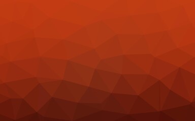 Obraz premium Light Red vector low poly texture.