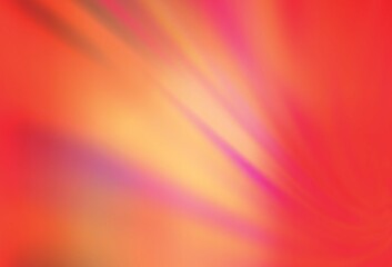 Light Red vector glossy abstract backdrop.