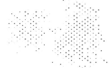 Light Silver, Gray vector template with circles.