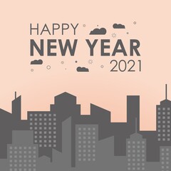 Social media content for the new year 2021