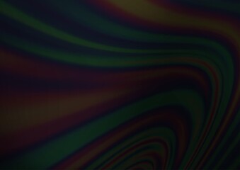 Dark Silver, Gray vector template with lava shapes.