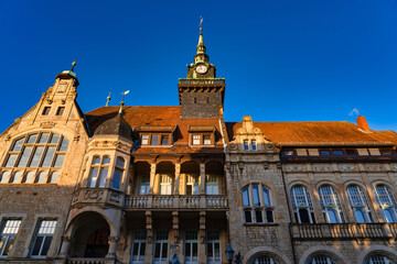 Fototapeta na wymiar Rathaus Bückeburg