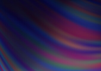 Obraz premium Dark Purple vector glossy bokeh pattern.