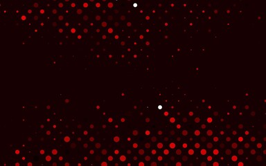 Light Red vector layout with circle shapes.