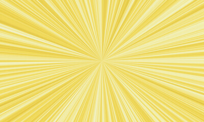 Abstract yellow speed lines illustration.