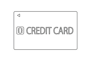 クレジットカードのベクターイラスト