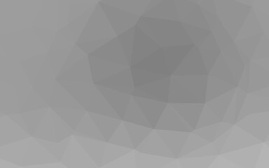 Obraz premium Light Silver, Gray vector polygon abstract layout.