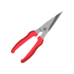 Obraz premium garden scissors icon vector illustration design