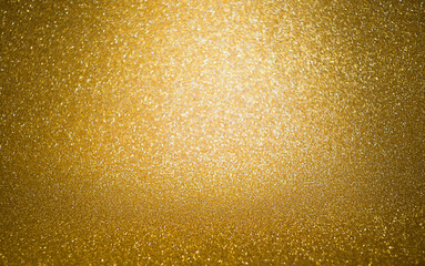 Abstract gold glitter texture background Defocused. Concept for decoration, holiday,...