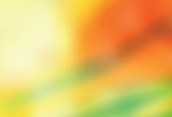 Light Red, Yellow vector colorful blur backdrop.