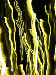 lightpainting photography black golden yellow