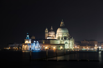 Fototapeta na wymiar Santa Maria della Salute cathedral in Venice, Italy