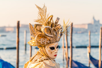 Obraz na płótnie Canvas Famous carnival in Venice, Italy