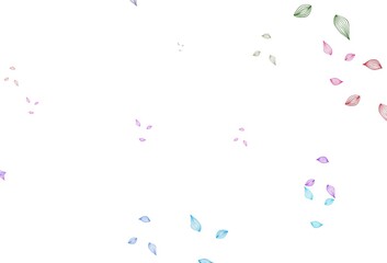 Light Multicolor, Rainbow vector doodle template.