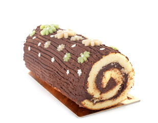 yule log in studio
