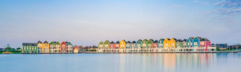 Foto auf Acrylglas The colorful houses of Houten in Netherlands © Pawel Pajor