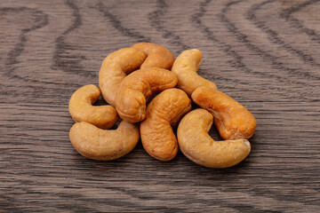 Natural organic Cashew nut heap