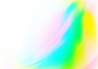 Obraz premium Light Multicolor, Rainbow vector blurred and colored background. A vague abstract illustration with gradient. The best blurred design for your business.