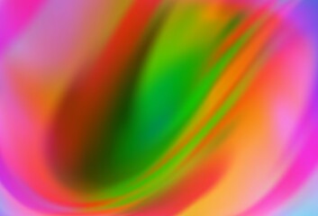 Light Multicolor, Rainbow vector abstract blurred layout.