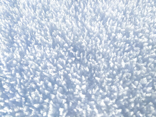 Obraz premium blue snow texture, snow background 