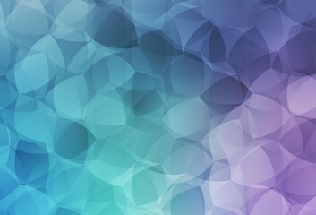 Light Pink, Blue vector abstract mosaic backdrop.