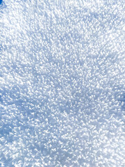 Obraz premium blue snow texture, snow background 