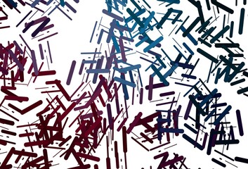 Dark orange vector background with straight lines.