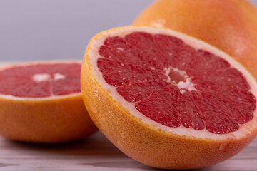 Obraz na płótnie Canvas big juicy grapefruit