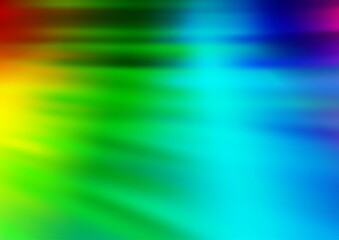 Light Multicolor, Rainbow vector pattern with lamp shapes. Shining crooked illustration in marble style. The elegant pattern for brand book.