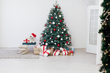 Christmas tree New Year holiday gifts decor