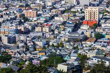 Aerial Shot of City Landscape San Francisco