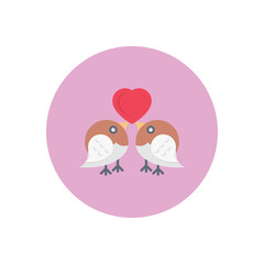 loving birds