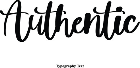 Authentic Cursive Calligraphy Text on White Background