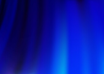 Light BLUE vector template with lava shapes. A vague circumflex abstract illustration with gradient. A completely new marble design for your business.