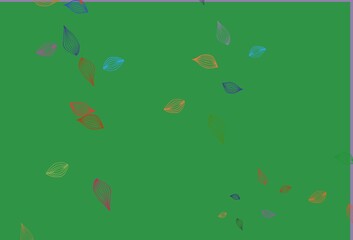 Light Multicolor, Rainbow vector doodle background.