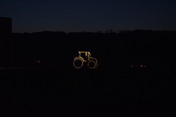 Weihnachtstraktor © Markus Volk