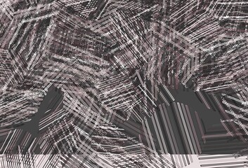 Light Gray vector background with spots.