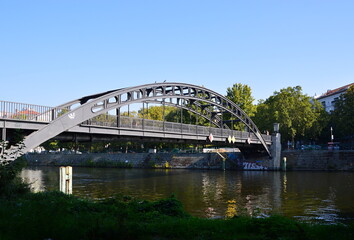 Brücke über den Fluss Spree, Tiergarten, Berlin