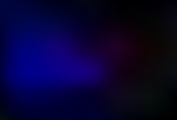 Dark Blue, Red vector blurred and colored pattern.