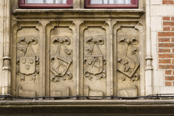 Art nouveau houses in the Zurenborg neighbourhood, Antwerp, Belgium