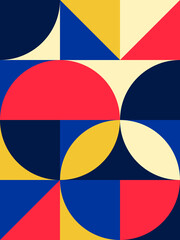 Abstract Geometry Pattern.Vector colorful background design.