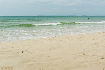Sea shore in Sihanoukville beach