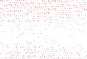 Light Red vector template with square style.