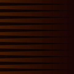 Geometric brown background with a horizontal pattern in the form of rays, stripes. Vector illustration.