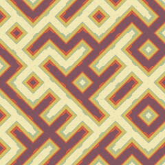 Abstract Geometric Pattern generative computational art illustration