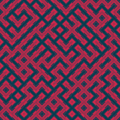 Abstract Geometric Pattern generative computational art illustration