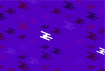 Light Purple, Pink vector template with repeated sticks.